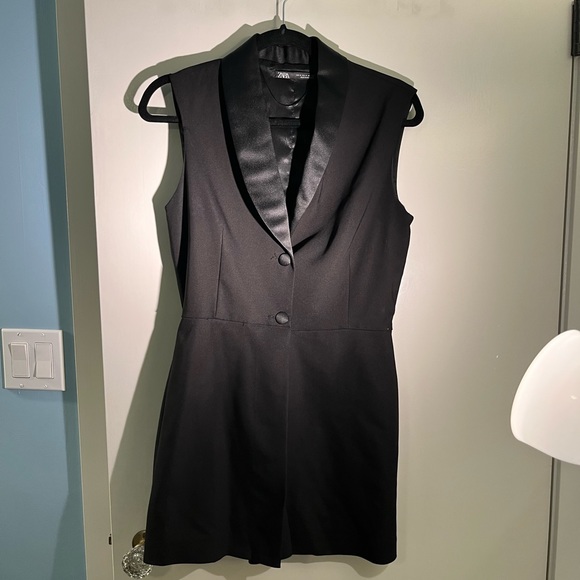 Zara Blazer Style Romper - Picture 1 of 4